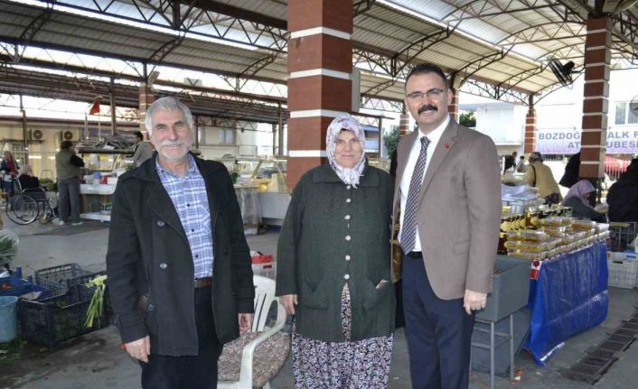 Kaymakam Ali Ekber Ateş, Atça esnafıyla buluştu