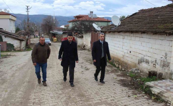 Kaymakam Kılıç, Ciciler Köyü’ndeki yatırımları inceledi