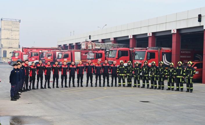 Kayseri OSB İtfaiyesi 2024’te 388 olaya müdahale etti