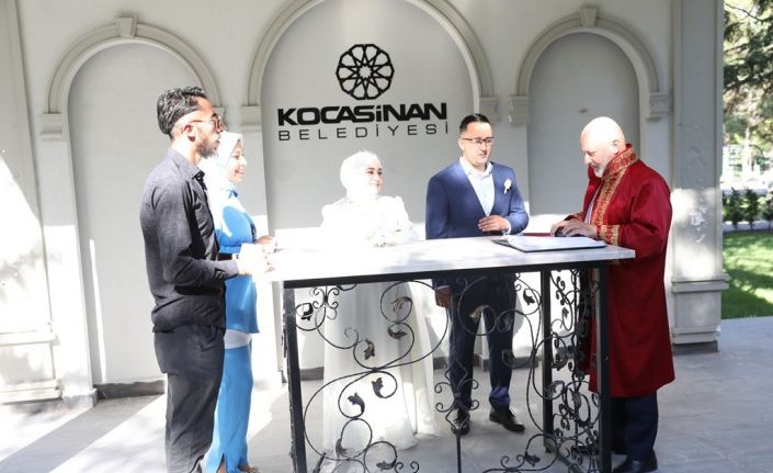 Kocasinan, 2024 yılında 2 bin 764 mutlu evliliğin temelini attı