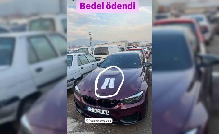 Konvoyda drift atmıştı, cezadan sonra ’Bedel ödendi’ diye paylaşım yaptı