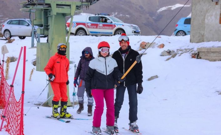 Kop Kayak Merkezi sömestir tatilinde ilgi odağı