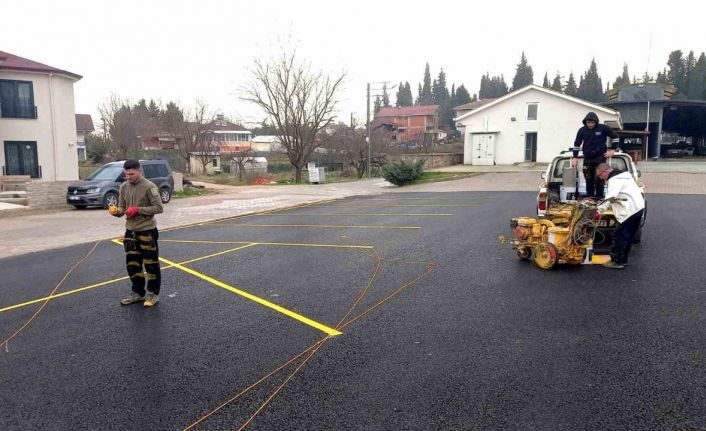 Kullar Kapalı Pazar Alanı’nın otoparkı hizmete hazır
