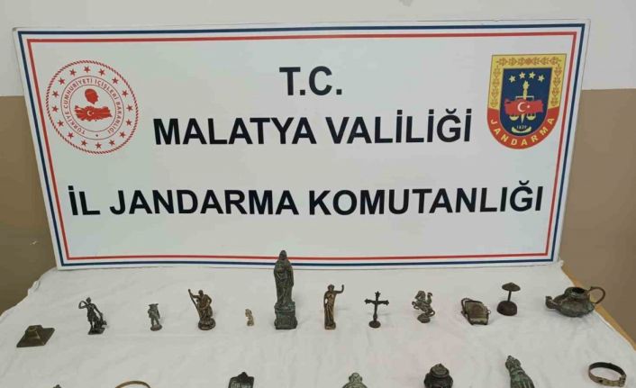 Malatya’da tarihi eser operasyonu: 1 gözaltı