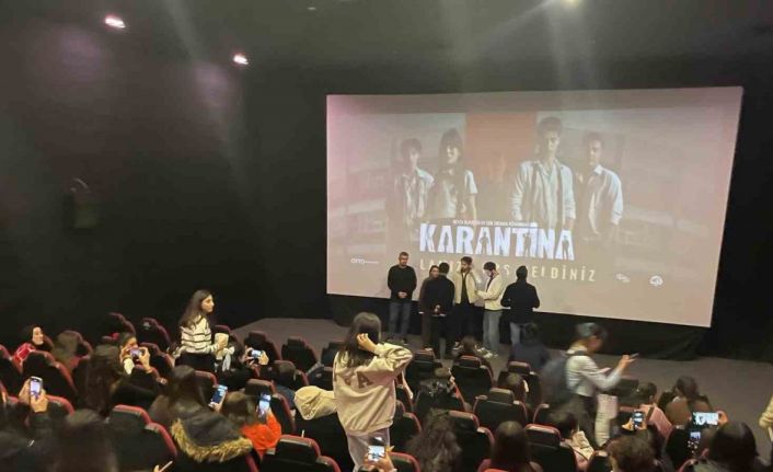 Mardian Mall’da Karantina filminin oyunculu gösterimi yapıldı