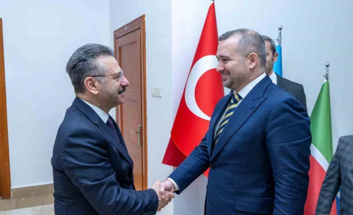 Merkez Bankası Başkanı Karahan, Vali Aksoy’u ziyaret etti