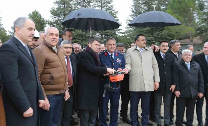 Merzifon 5’inci Ana Jet Üssü’nde Mehmetçik Camii’nin temeli atıldı