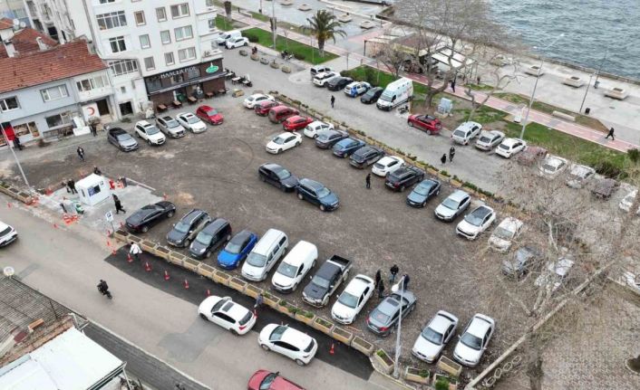 Mudanya’da yeni otopark hizmete açıldı