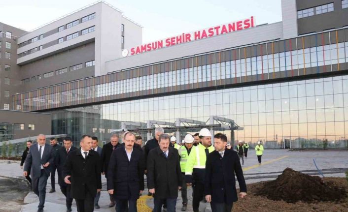 Muş: “Samsun Şehir Hastanesi, 2025’in ilk aylarında hizmete açılacak”