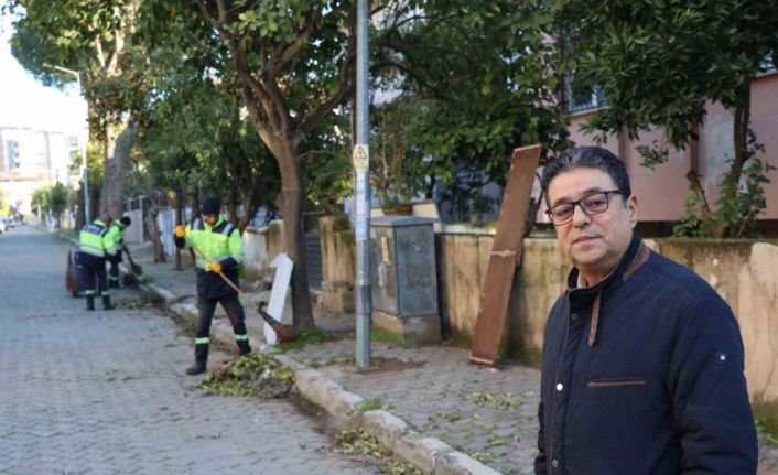 Nazilli Şirinevler Mahallesi’nde temizlik çalışması yapıldı