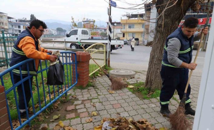 Nazilli’de temizlik çalışmalarına yoğunluk verildi