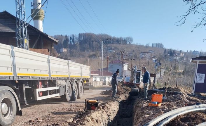 Ordu’da içme suyu hatları yenileniyor