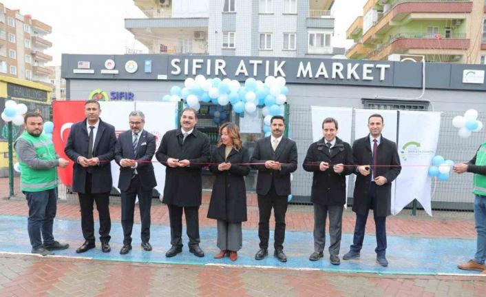 Pilot ilçede geri dönüşüm market sayısı 6’ya çıkarıldı