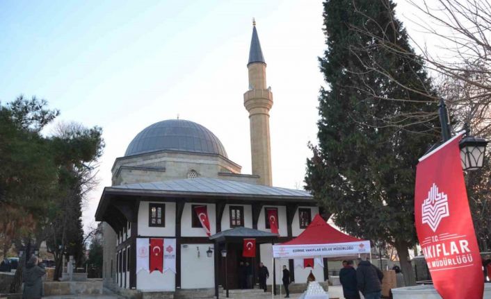 Restorasyonu tamamlanan 5 asırlık cami Regaip Kandili’nde ibadete açıldı