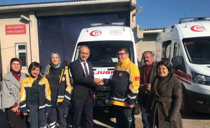 Sağlık Bakanlığından Elazığ’a tam donanımlı 6 ambulans