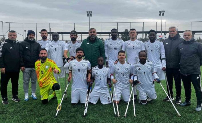 Şahinbey Ampute zorlu deplasmandan galibiyetle döndü: 2-1