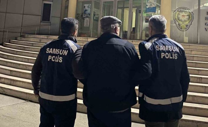 Samsun’da 45 yıl hapis cezası bulunan şahıs yakalandı