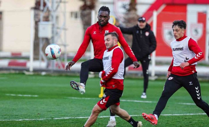 Samsunspor, Gaziantep FK maçı hazırlıklarını sürdürdü