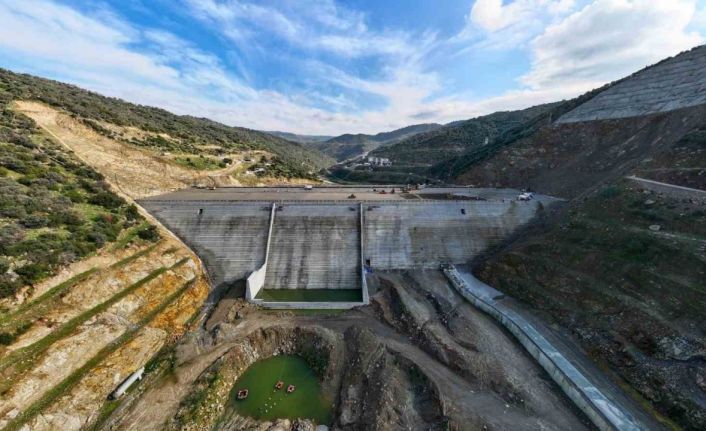 Sarıçay Barajı’nda çalışmalar hız kesmiyor