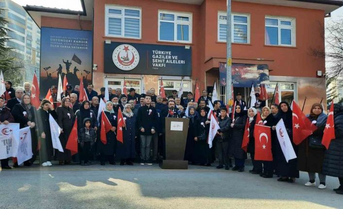 Şehit aileleri ve gazilerden ’Terörsüz Türkiye" desteği