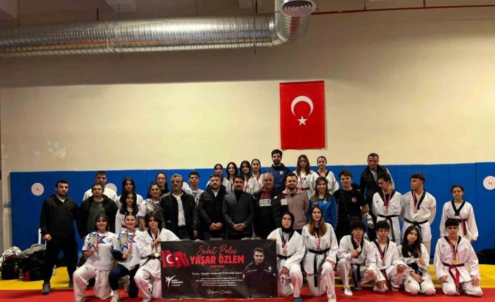 Şehit Polis Yaşar Özlem Muğla’da düzenlenen Taekwondo Turnuvasıyla anıldı