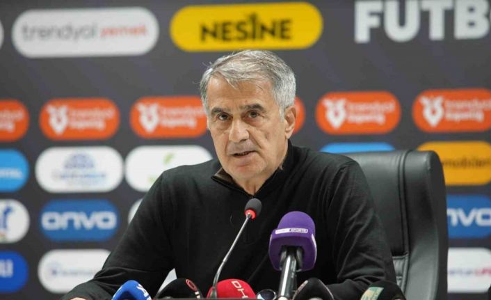 Şenol Güneş: “Bir çıkışa ihtiyacımız vardı, kaybettik”