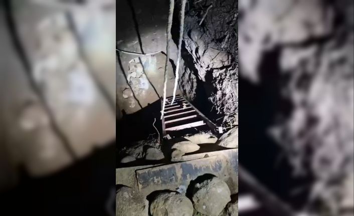 Sit alanında kaçak kazı yaparken yakaladılar
