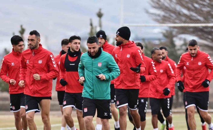 Sivasspor, Kayserispor maçı hazırlıklarına başladı
