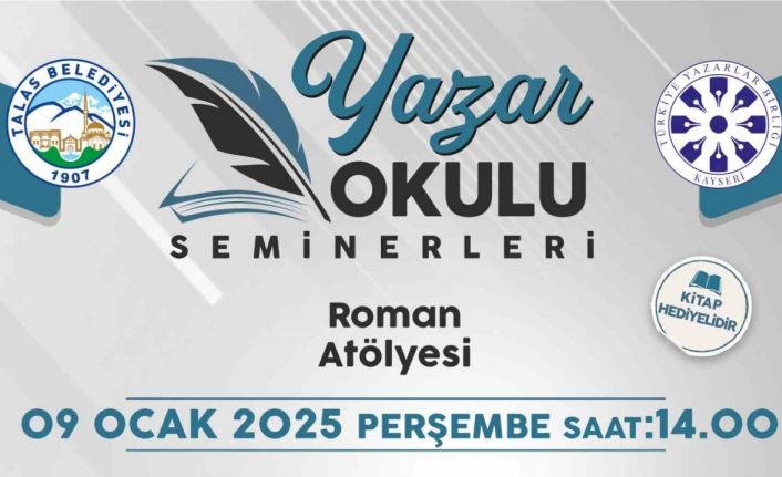 Talas’ın yazar okulu seminerlerinde bu hafta Mustafa Urhan konuk olacak