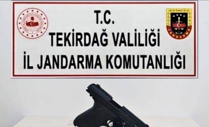 Tekirdağ’da jandarmadan silah operasyonları: 3 gözaltı