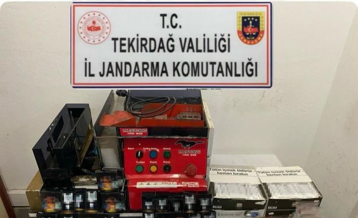 Tekirdağ’da kaçakçılık ve ruhsatsız silah operasyonlarında 4 kişi yakalandı