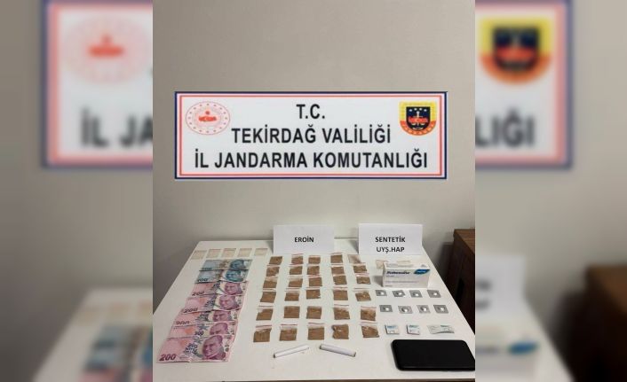 Tekirdağ’da uyuşturucu operasyonları