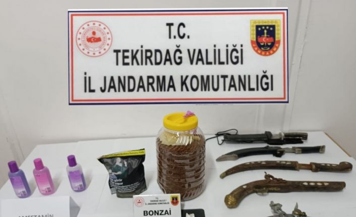 Tekirdağ’da uyuşturucu operasyonu
