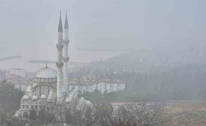 Tekirdağ’da yoğun sis: Sis şehri kapladı