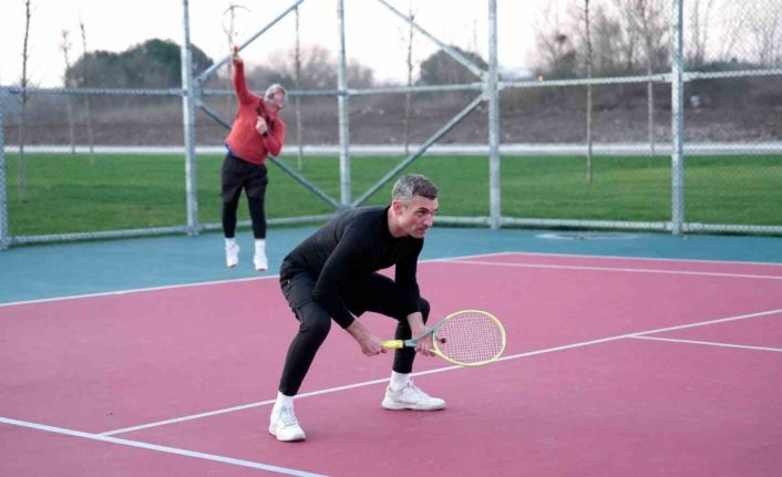 Tenis turnuvasında ödüller sahiplerini buldu