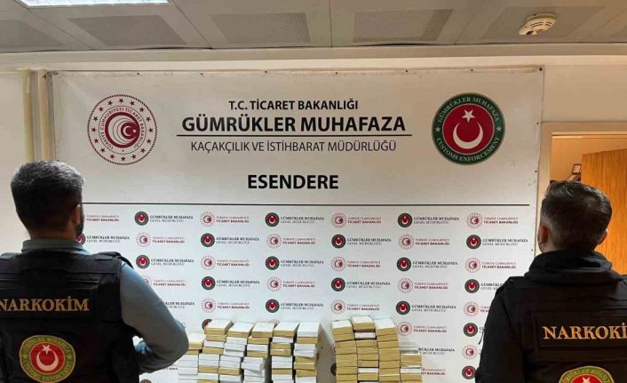 Ticaret Bakanlığı Gümrükler Muhafaza Ekipleri 227 Milyon TL’lik uyuşturucu yakaladı