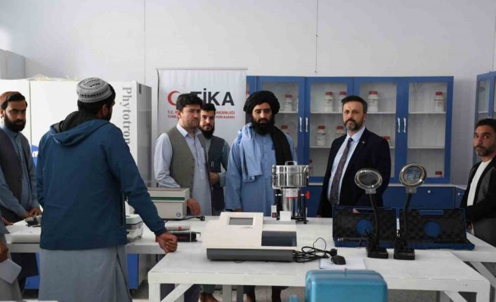 TİKA, Afganistan’da ziraat laboratuvarı kurdu