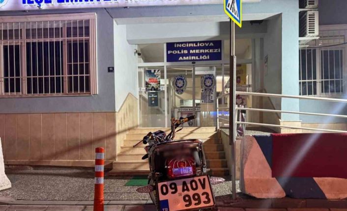 Trafiği tehlikeye düşüren motosiklet sürücüsüne 67 bin lira ceza yazıldı