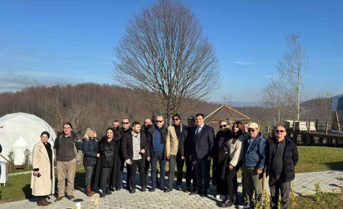 Turizm acente sahipleri Düzce’ye hayran kaldı