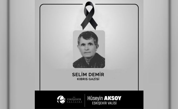 Vali Aksoy’dan Kıbrıs Gazisi için taziye mesajı