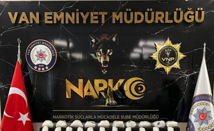 Van’da 41 kilo 700 gram uyuşturucu ele geçirildi