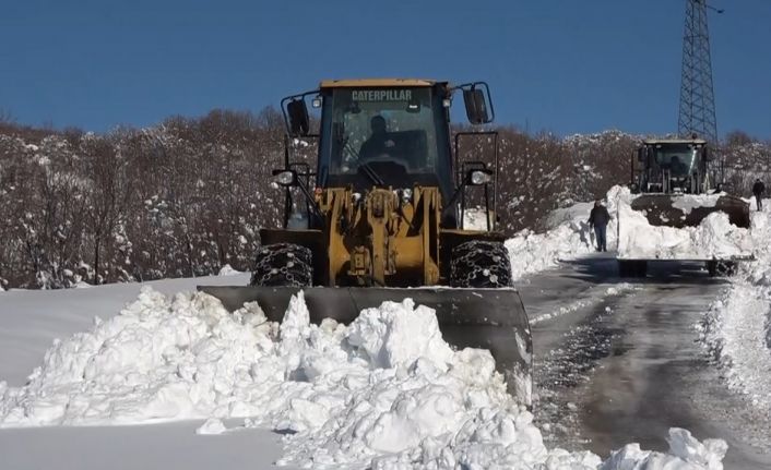 Varto’da 11 köy yolu ulaşıma kapandı