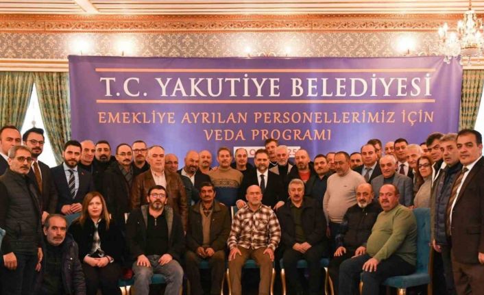 Yakutiye’de emeklilik sevinci