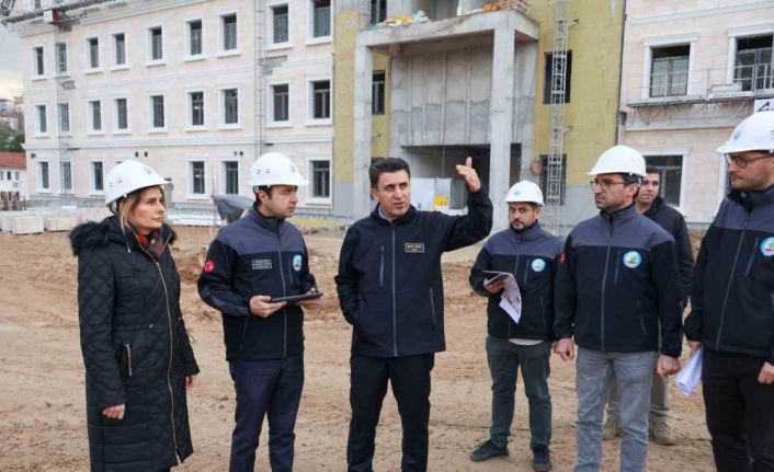 Yeni Valilik ve İl Emniyet Müdürlüğü bina inşaatında sona yaklaşıldı