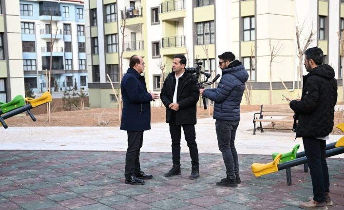 Yeşilyurt’ta  depreme dayanıklı yeni yaşam alanları yükseliyor