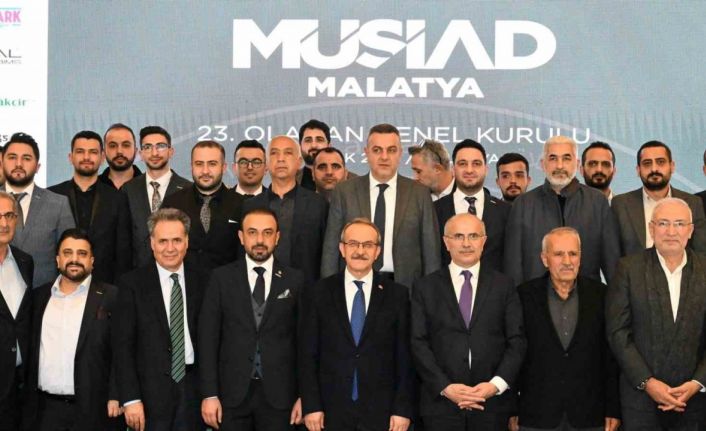 Yunus Akçin, MÜSİAD Malatya şube başkanlığına yeniden seçildi