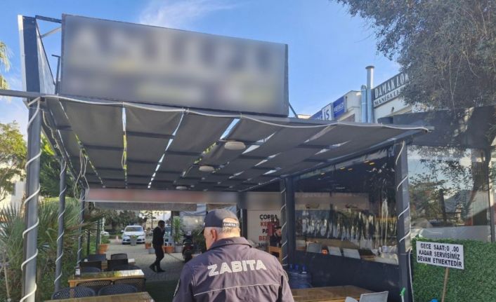 Zabıta ekiplerinden pide salonlarına yönelik denetim