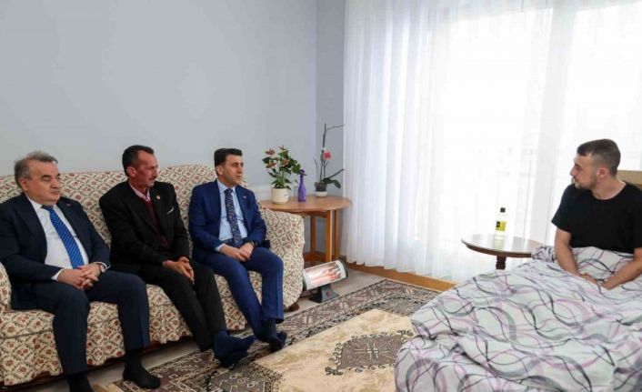 2024 yılında gazi olan Aydın’a anlamlı ziyaret