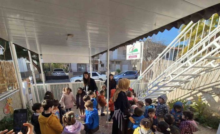 AFAD Aydın İl Müdürlüğü, miniklere afet eğitimi verdi