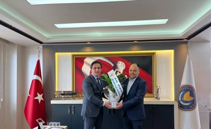AK Parti’ye katılan Başkan Daban’a ilçe teşkilatından ziyaret